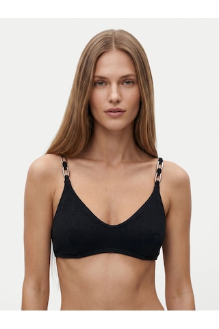 Mıchael Kors Kadın Bikini Üstü Mm06307-001 Siyah