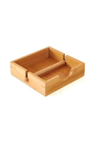 Mien Men735 Bambu Kare Peçetelik 18x18 Cm