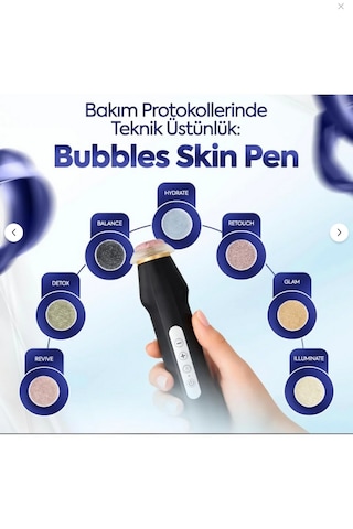 Dynamic Oxygen Bubbles Oksijenli Cilt Bakım Serumu Cihazı Oxygeneo