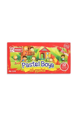 Pb-12 12li Boya Çok Renkli