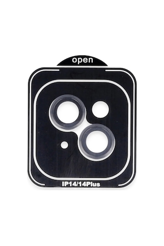 Joko iPhone Uyumlu 14 Pvd Metal Kamera Lens - Siyah