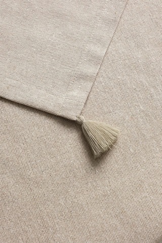 Selendi Runner Bej Masa Örtüsü