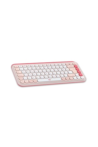 Logitech Pop Icon Kablosuz Bluetooth Sessiz Q Klavye ve Mouse Seti