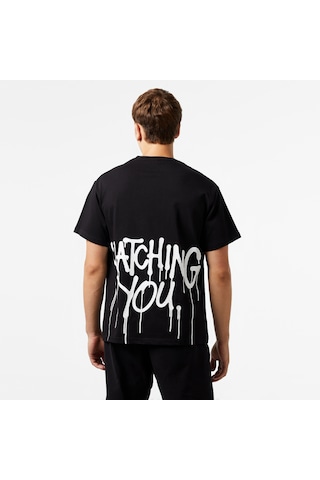 Leo Panda Unisex Siyah T-shirt