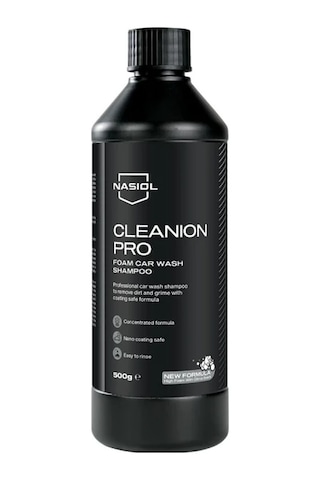 Nasiol Cleanion Pro 500gr Yoğun Köpüklü Konsantre Araç Yıkama Şampuanı