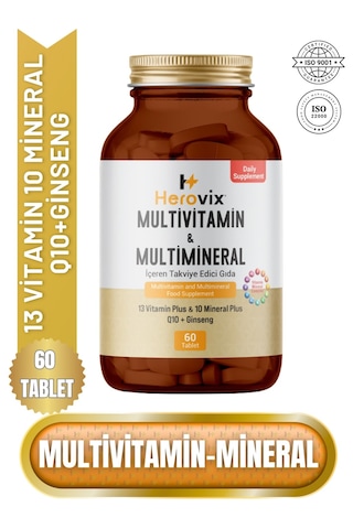Herovix Multivitamin & Multimineral 60 Tablet
