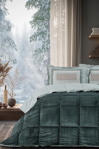 Venüs Next Comforter Set Tek Kişilik Yeşil