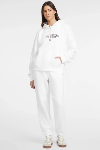 Guess Kadın Oversize Sweatshirt Beyaz
