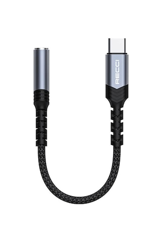 Type-c Den Aux Dönüştürücü Kablo Recci Rds-a25 3.5mm To Type-c Audio Ses Aux Kablo