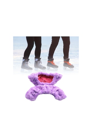 Dolıty Paten Bıçağı Koruyucusu Buz Pateni Patenleri Için Xl Mor