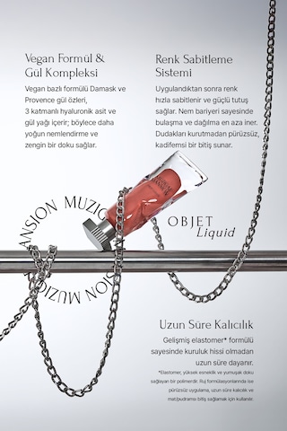 Muzıgae Mansıon Gül Özlü Yumuşak Dokulu Nemlendirici Ve Kalıcı Tint Objet Liquid 014 Tension