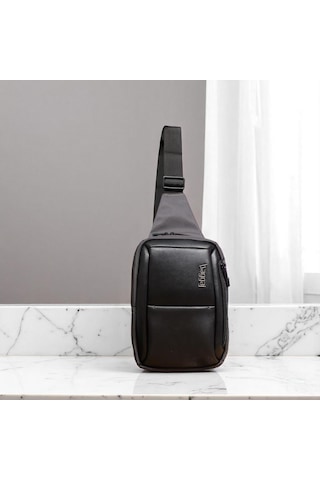 Tek Askılı Bodybag Erkek Sırt Çantası Baggaj Cs24155 Gri