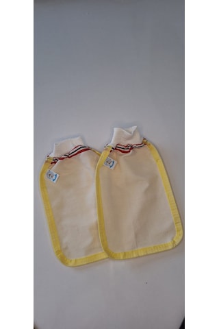 Eker-sarı Biyeli Hızlıgiy Kese Seti-2 Adet Kese-lastikli Kese