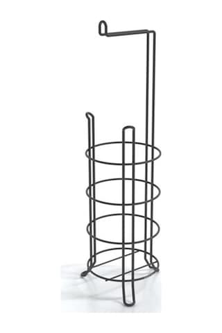 Suntel Mg-093 Ayaklı Yedekli Wc Kağıtlık Siyah