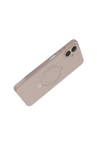 Samsung Galaxy A07 4g Regal Magsafe Standlı Kapak - Çöl Titanyum