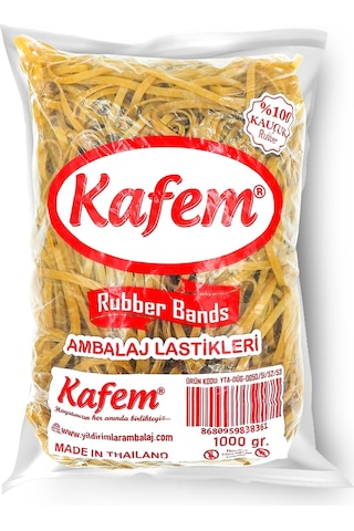 Kafem Ambalaj Lastiği  180 x 5 mm 1 KG
