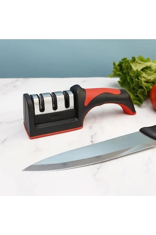 Sengenegel Profesyonel Bıçak Bileyici 3 Açılı Elmas Seramik Tungsten Çelik El Bıçakları Bileme