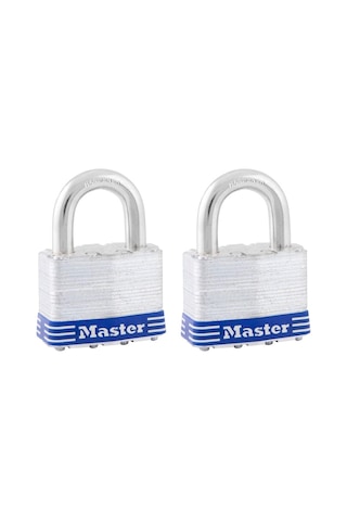 Master Lock Anahtarlı 5t Dış Mekan Asma Kilit, 2 Paket Anahtarlı