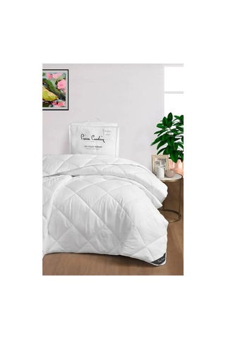 Montessori Uyku Seti, 100x200, Pierrecardin İç Yorgan, Nevresim 155 215, Lastikli Çarşaf, Koton Pembe-krem