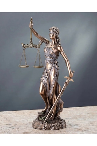 Themis Adalet Tanrıçası Biblosu - 30 Cm Themis Adalet Tanrıçası Biblosu - 30 Cm