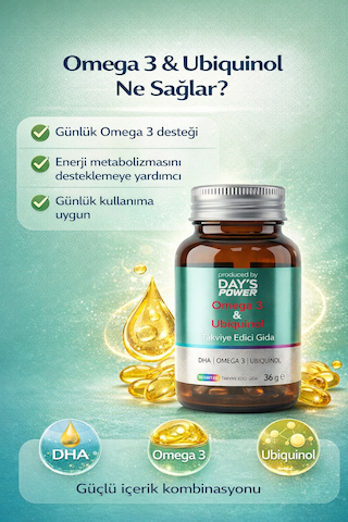 Day's Power Omega 3 & Ubikinol