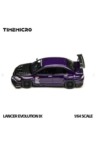 Time Micro X Design 1/64 Mitsubishi Lancer Evolution Ix Purple Pleksi