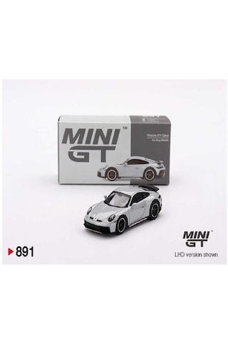 Mini Gt 1/64 Porsche 911 Dakar Ice Gray Metallic Mgt00891