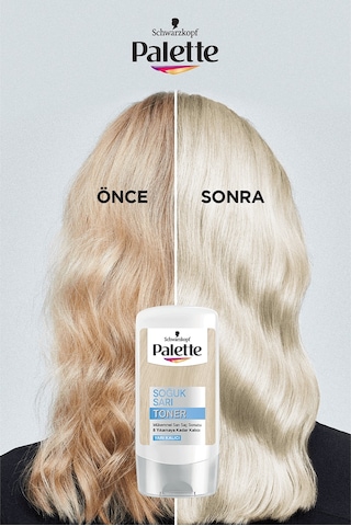 Palette Toner Soğuk Sarı 150Ml