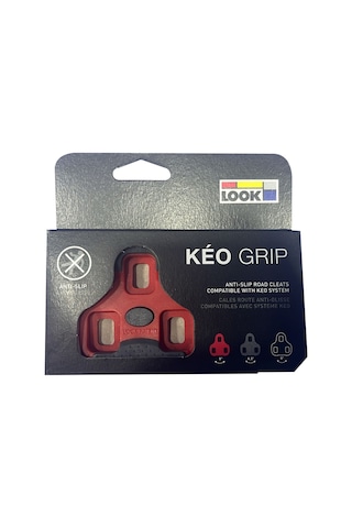 Look Keo Grip Kal 9 Derece Yol Yarış Bisikleti Kali Kırmızı