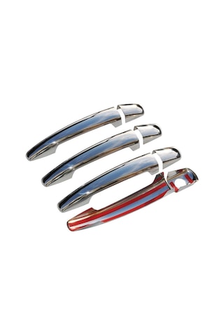 Citroen C4 2004- 2010 Krom Kapı Kolu Paslanmaz Çelik