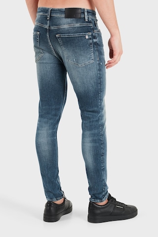 Boss Pamuklu Slim Fit Dar Paça Jeans Erkek Kot Pantolon 50566096 436 Lacivert