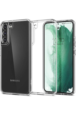 Spigen Galaxy Uyumlu S22 Plus 5g Kılıf, Spigen Ultra Hybrid Crystal Clear