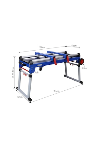 Workpro Wp289020 150kg 4ü 1 Arada Tekerlekli Çok Amaçlı Profesyonel Çalışma Tezgâhı Fr Wp289020