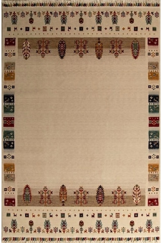 Hoom Rugs Sultani 809 Stone Klasik Salon Halısı Çok Renkli