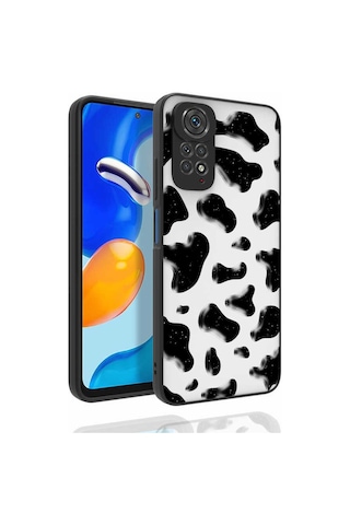 Xiaomi Redmi Note 11s Global Kılıf Desenli Kamera Korumalı Parlak Zore Nora Kapak NO2