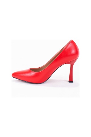 Dagoster Dza07-388451 Kırmızı Stiletto Topuklu Kadın Ayakkabı