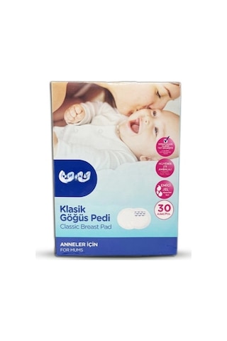 Mey İthalat Klasik Göğüs Pedi 30 Adet 332