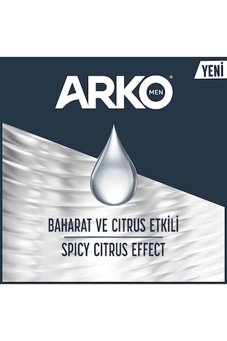 Arko Men Tıraş Sonrası Koloya, Platinum, 255 Mililitre Amber