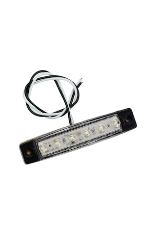 12 Volt Parmak Led Lamba - 10 Adet Beyaz