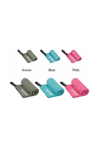 Naturehike Mj01 Ultralight Çabuk Kuruyan Mikrofiber Havlu 40x80 Lake Green