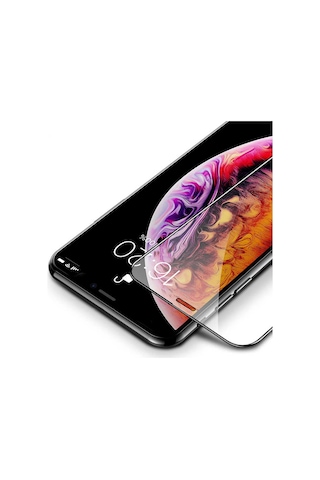 Noktaks - Apple Uyumlu iPhone Xs Max 6.5 - Ekran Koruyucu Davin Seramik Koruma - Şeffaf
