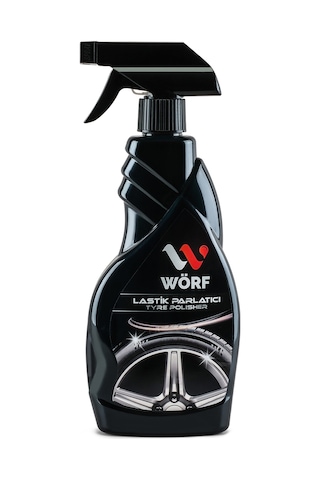 Wörf Lastik Parlatıcı 500 Ml & Parlatıcı Sünger