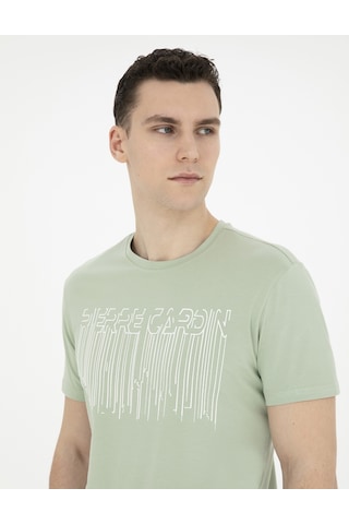 Pierre Cardin Erkek Çağla Tişört 50282064-Vr016 Yeşil