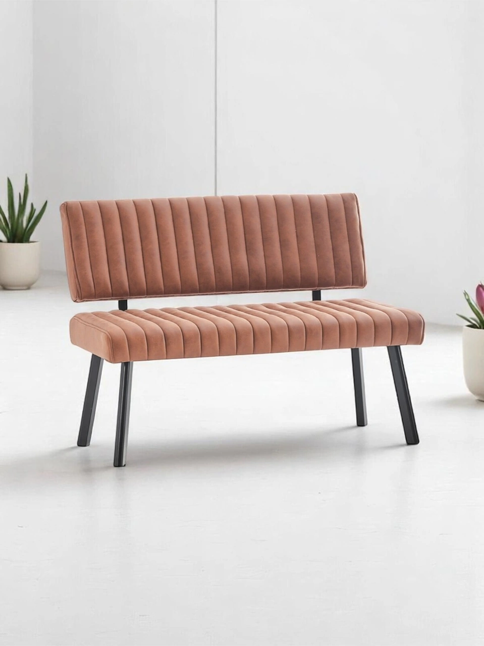 Dengema Koza Sırtlı Bank Talas 04 Taba Kumaş, Kolay Kurulum, Şık Ve Dayanıklı Taba