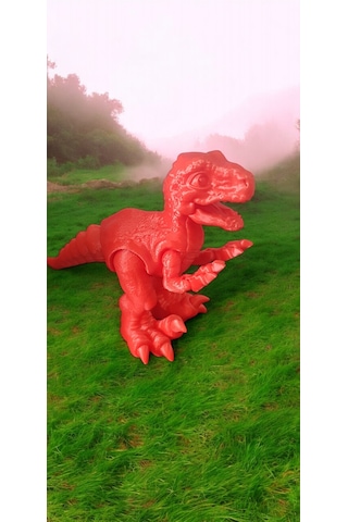 Hareketli Velociraptor Dinazor Oyuncak