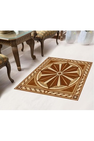 Kaplama Zemin Kaplama Folyosu Dekoratif Folyo 65x65 Cm 8.model Çok Renkli