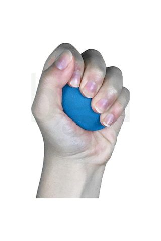 Bgm Silikon El Egzersiz Topu Mavi