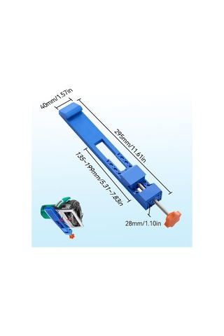 Singree Kesme Hassasiyeti İçin Ayarlanabilir Makine Tabanı Rayı Ahşap Kesim Konumlandırma Kelepçesi Pc Malzeme Dayanıklı Freze Rehberi