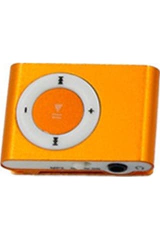 Suofeng Kompakt Metal Kılıf Spor Mp3 Çalar - Ekransız Tuşlu, Kart Girişli, Logo Özel Tasarım, Turuncu Kutu Olmadan