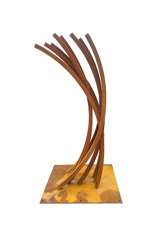 Corten Dekoratif Bahçe Heykeli